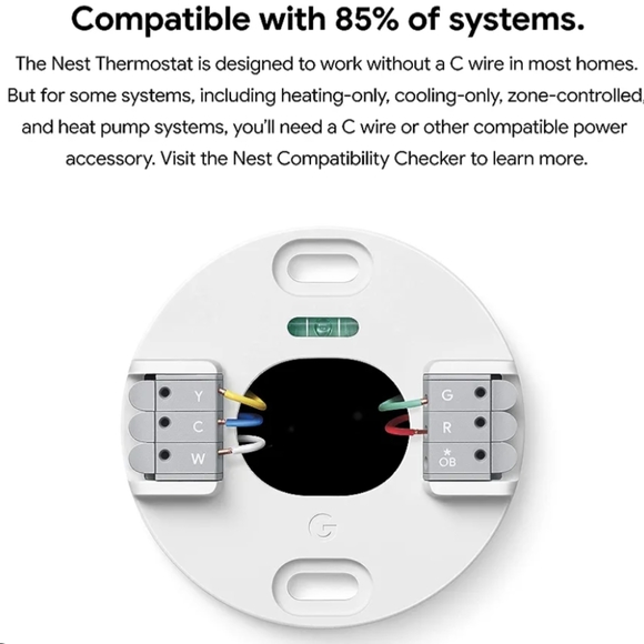 New Sealed Google Nest Thermostat Programmable Smart Thermostat for Home Snow - Picture 6 of 11
